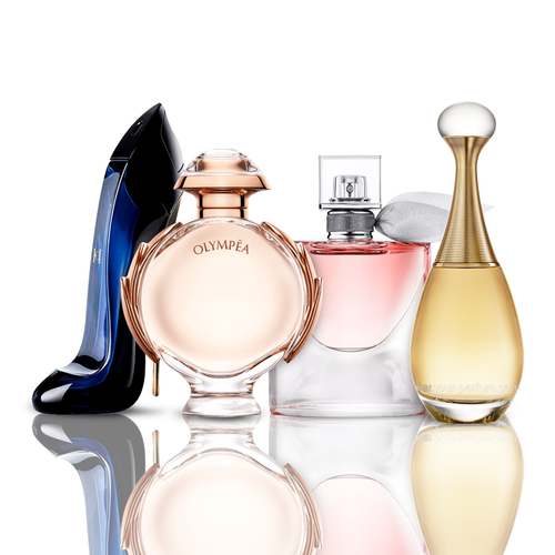 4 parfüm kombináció | Good Girl + Olympea + La Vie Est Belle + J Adore 100ML