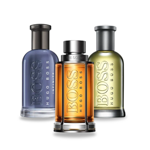 3 parfüm kombináció | BOSS THE SCENT, BOSS BOTTLED y BOTTLED INFINITE 100ml
