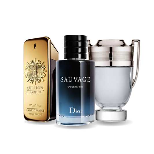 3 parfüm kombináció | Paco Rabanne ONE MILLION, Dior SAUVAGE, Paco Rabanne INVICTUS 100ml