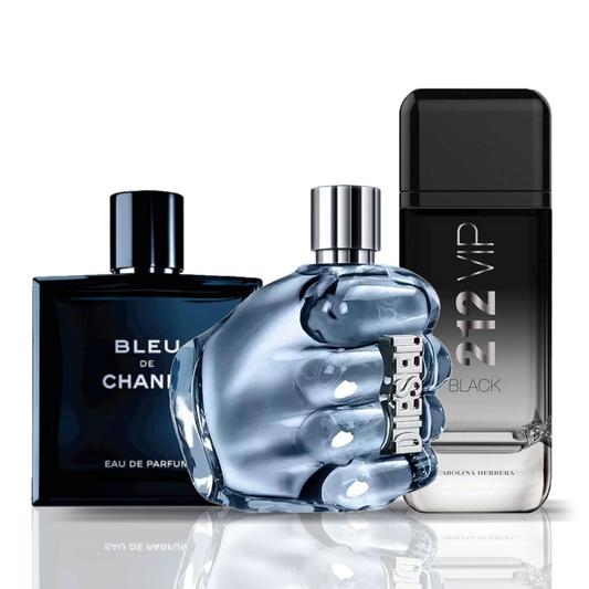 3 parfüm kombináció| Bleu de Chanel + Diesel Only The Brava + 212 VIP Black