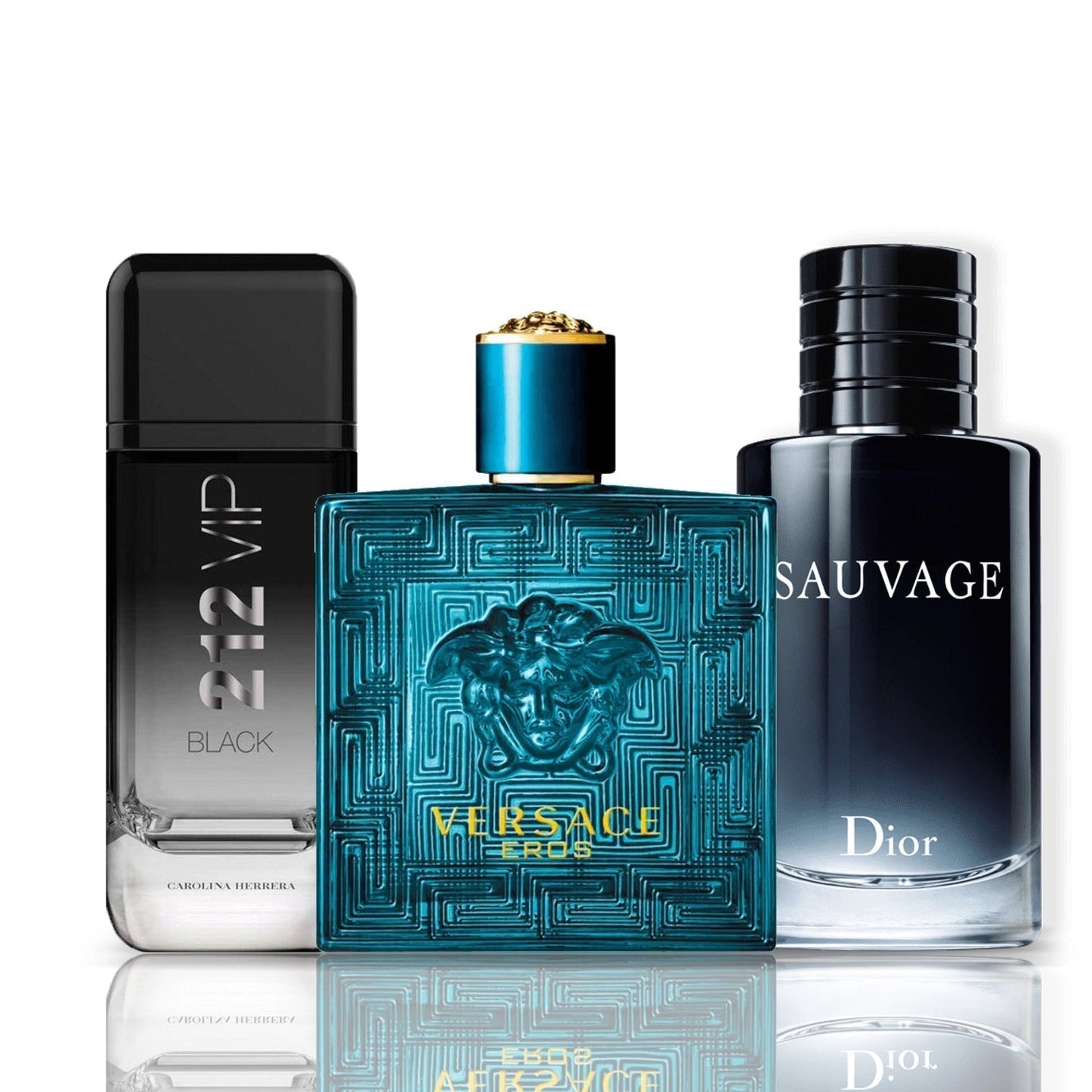 3 parfüm kombináció | 212 VIP Black + Versace Eros + Sauvage Dior 100ML