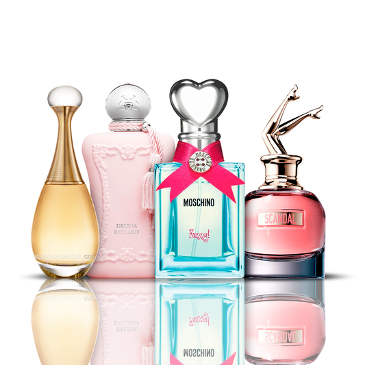 4 parfüm kombináció | Funy Moschino + Delina + Scandal + J'adore 100ML
